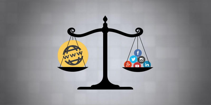 Site web vs Réseaux sociaux : Quelle est la meilleure plateforme pour votre entreprise ?