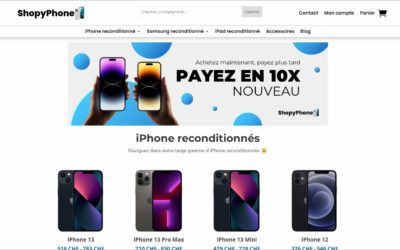 Success Story – Comment ShopyPhone, le Magasin de Téléphones Reconditionnés à Neuchâtel, a Conquis le Web grâce à une Stratégie SEO Inédite