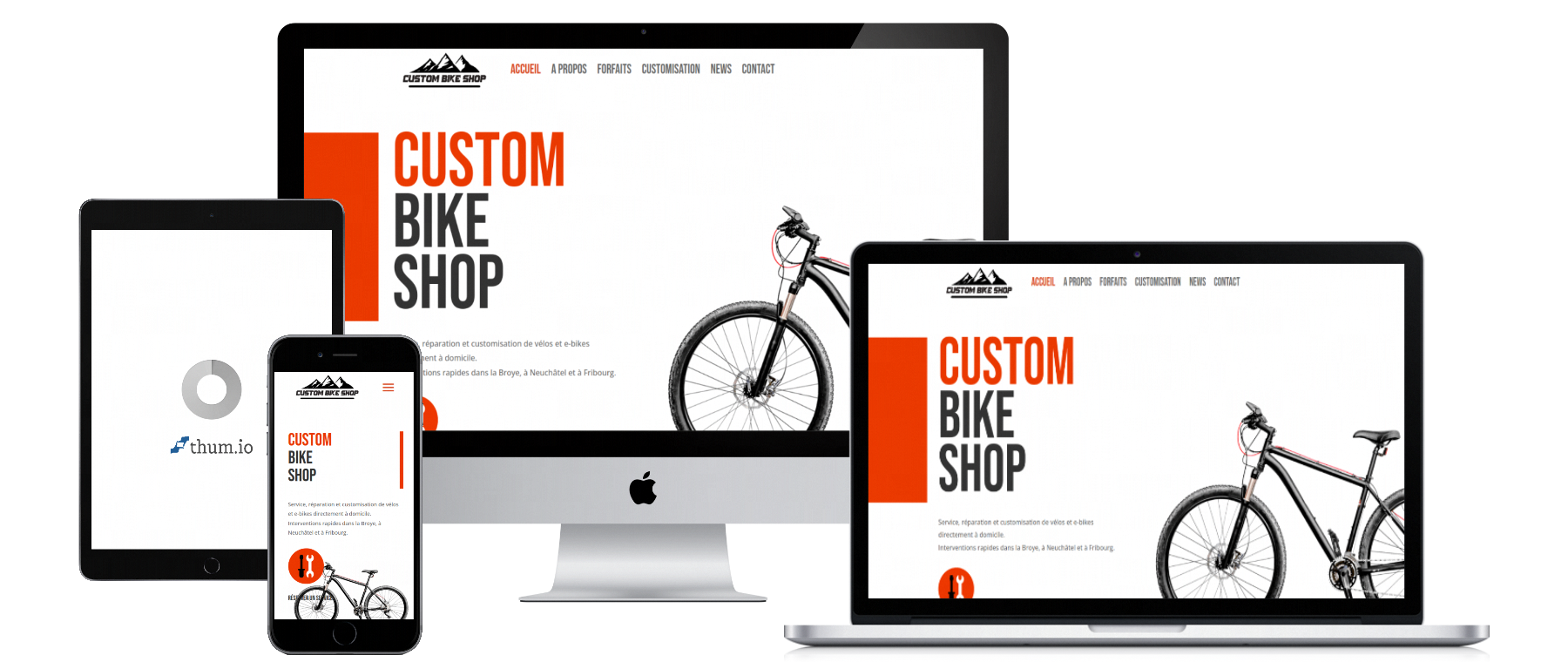 Site de Microwest.ch réalisé par Peaks - Agence Web